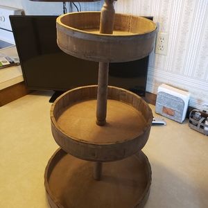 Rustic 3 Tier Trays